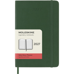 Planner 12M Daily 2027 Softcover Pocket Myrtle Green in the group Paper & Pads / Planners / 12-Month Planners at Pen Store (137431)