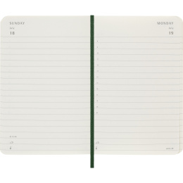 Planner 12M Daily 2027 Softcover Pocket Myrtle Green in the group Paper & Pads / Planners / 12-Month Planners at Pen Store (137431)