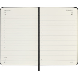 Planner 12M Daily 2027 Hardcover Pocket Black in the group Paper & Pads / Planners / 12-Month Planners at Pen Store (137432)