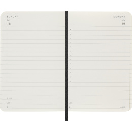 Planner 12M Daily 2027 Softcover Pocket Black in the group Paper & Pads / Planners / 12-Month Planners at Pen Store (137433)