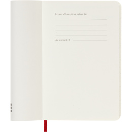 Planner 12M Daily 2027 Softcover Pocket Red in the group Paper & Pads / Planners / 12-Month Planners at Pen Store (137436)