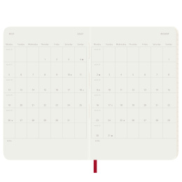 Planner 12M Daily 2027 Softcover Pocket Red in the group Paper & Pads / Planners / 12-Month Planners at Pen Store (137436)