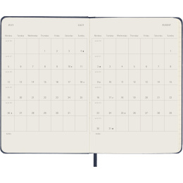 Planner 12M Daily 2027 Hardcover Pocket Sapphire Blue in the group Paper & Pads / Planners / 12-Month Planners at Pen Store (137437)