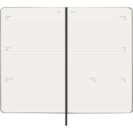 Planner 12M Weekly Horizontal 2027 Hardcover Large Black  in the group Paper & Pads / Planners / 12-Month Planners at Pen Store (137446)