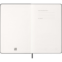 Planner 12M Weekly Notebook 2027 Hardcover Large Black  in the group Paper & Pads / Planners / 12-Month Planners at Pen Store (137450)