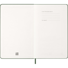 Planner 12M Weekly Notebook 2027 Hardcover Large Myrtle Green  in the group Paper & Pads / Planners / 12-Month Planners at Pen Store (137452)