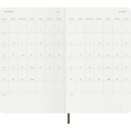 Planner 12M Weekly Notebook 2027 Softcover Large Myrtle Green  in the group Paper & Pads / Planners / 12-Month Planners at Pen Store (137453)