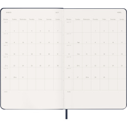 Planner 12M Weekly Notebook 2027 Hardcover Large Sapphire Blue  in the group Paper & Pads / Planners / 12-Month Planners at Pen Store (137457)