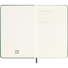 Planner 12M Weekly Notebook 2027 Hardcover Pocket Myrtle Green  in the group Paper & Pads / Planners / 12-Month Planners at Pen Store (137460)