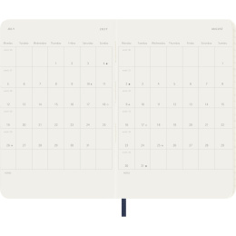 Planner 12M Weekly Notebook 2027 Softcover Pocket Sapphire Blue  in the group Paper & Pads / Planners / 12-Month Planners at Pen Store (137462)