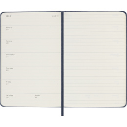 Planner 12M Weekly Notebook 2027 Hardcover Pocket Sapphire Blue  in the group Paper & Pads / Planners / 12-Month Planners at Pen Store (137465)