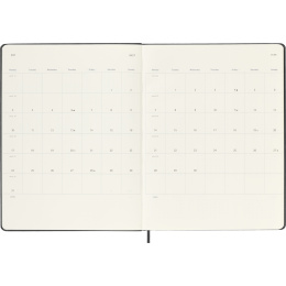 Planner 12M Weekly Notebook 2027 Hardcover XL Black  in the group Paper & Pads / Planners / 12-Month Planners at Pen Store (137466)