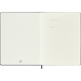 Planner 12M Weekly Notebook 2027 Hardcover XL Sapphire Blue  in the group Paper & Pads / Planners / 12-Month Planners at Pen Store (137468)
