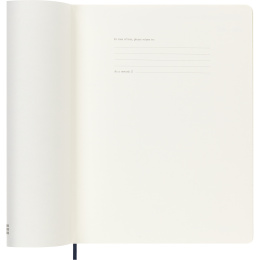 Planner 12M Weekly Notebook 2027 Softcover XL Sapphire Blue  in the group Paper & Pads / Planners / 12-Month Planners at Pen Store (137469)