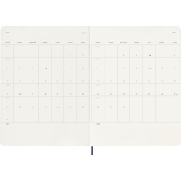 Planner 12M Weekly Notebook 2027 Softcover XL Sapphire Blue  in the group Paper & Pads / Planners / 12-Month Planners at Pen Store (137469)