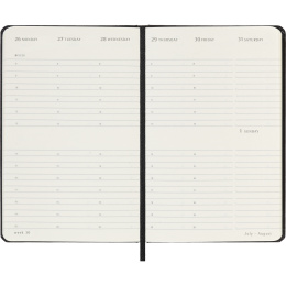 Planner 12M Weekly Vertical 2027 Hardcover Pocket Black  in the group Paper & Pads / Planners / 12-Month Planners at Pen Store (137471)