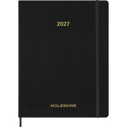 Planner 12M Weekly Vertical 2027 Essential Softcover XXL Black in the group Paper & Pads / Planners / 12-Month Planners at Pen Store (137472)