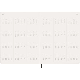 Planner 12M Weekly Vertical 2027 Essential Softcover XXL Black in the group Paper & Pads / Planners / 12-Month Planners at Pen Store (137472)