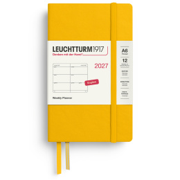 Planner Weekly Planner 2027 A6 Sunflower in the group Paper & Pads / Planners / 12-Month Planners at Pen Store (137482)
