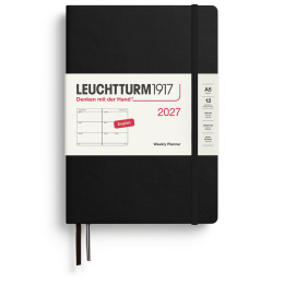 Planner Weekly Planner 2027 A5 Black in the group Paper & Pads / Planners / 12-Month Planners at Pen Store (137486)