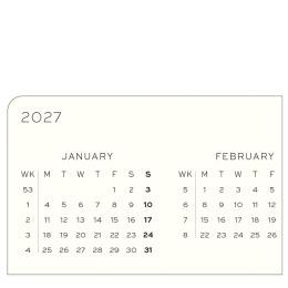 Planner Weekly Planner 2027 A5 Cherry in the group Paper & Pads / Planners / 12-Month Planners at Pen Store (137488)