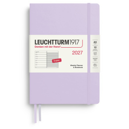 Planner Weekly Planner & Notebook 2026 A5 Lilac in the group Paper & Pads / Planners / 12-Month Planners at Pen Store (137513)