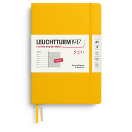 Planner Weekly Planner & Notebook 2026 A5 Sunflower in the group Paper & Pads / Planners / 12-Month Planners at Pen Store (137518)