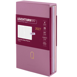 Planner Quarterly Planner 2027 Shades of Rose in the group Paper & Pads / Planners / 12-Month Planners at Pen Store (137524)
