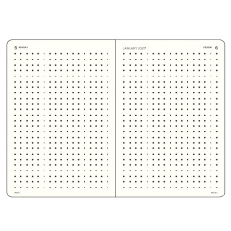 Planner Quarterly Planner 2027 Shades of Green in the group Paper & Pads / Planners / 12-Month Planners at Pen Store (137525)