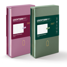 Planner Quarterly Planner 2027 Shades of Green in the group Paper & Pads / Planners / 12-Month Planners at Pen Store (137525)