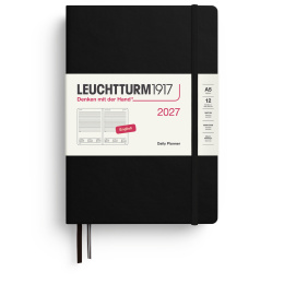 Planner Daily Planner 2027 A5 Black in the group Paper & Pads / Planners / 12-Month Planners at Pen Store (137526)