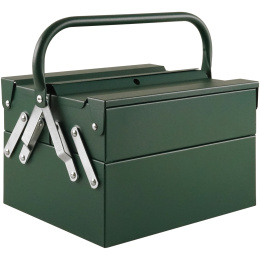 Toolbox Atena Green in the group Hobby & Creativity / Organize / Storage  at Pen Store (137542)