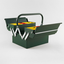 Toolbox Atena Green in the group Hobby & Creativity / Organize / Storage  at Pen Store (137542)