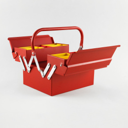 Toolbox Atena Red in the group Hobby & Creativity / Organize / Storage  at Pen Store (137543)