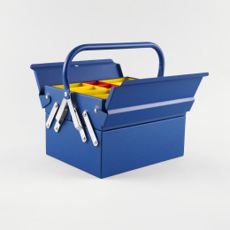 Toolbox Atena Blue in the group Hobby & Creativity / Organize / Storage  at Pen Store (137544)