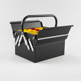 Toolbox Atena Black in the group Hobby & Creativity / Organize / Storage  at Pen Store (137545)