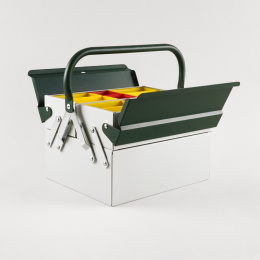 Toolbox Atena Grey/Green in the group Hobby & Creativity / Organize / Storage  at Pen Store (137546)