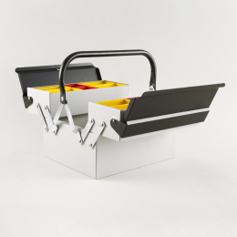 Toolbox Atena Grey/Black in the group Hobby & Creativity / Organize / Storage  at Pen Store (137549)
