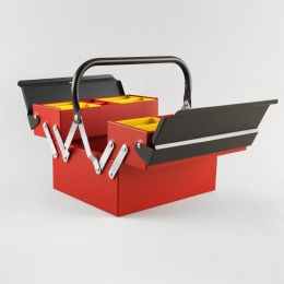 Toolbox Atena Red/Black in the group Hobby & Creativity / Organize / Storage  at Pen Store (137550)