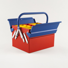 Toolbox Atena Red/Blue in the group Hobby & Creativity / Organize / Storage  at Pen Store (137552)