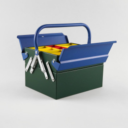 Toolbox Atena Green/Blue in the group Hobby & Creativity / Organize / Storage  at Pen Store (137553)