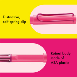 Safari Rollerball Neon Pink in the group Pens / Fine Writing / Rollerball Pens at Pen Store (137587)