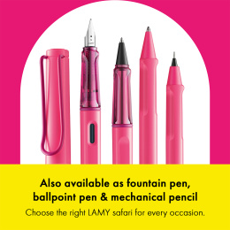 Safari Rollerball Neon Pink in the group Pens / Fine Writing / Rollerball Pens at Pen Store (137587)