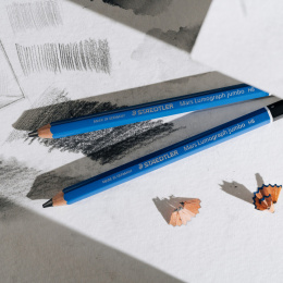 Pencil Mars Lumograph Jumbo set of 5 in the group Pens / Writing / Pencils at Pen Store (137597)