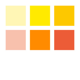 Pigment Arts Brush Pen set of 6 Yellow/Orange in the group Product series / Staedtler Artist Series at Pen Store (137615)