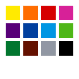 Pigment Arts Brush Pen set of 12 Basic in the group Pens / Artist Pens / Brush Pens at Pen Store (137620)