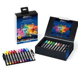 Pigment Arts Big Brush Pen set of 20 + in the group Pens / Artist Pens / Brush Pens at Pen Store (137631)