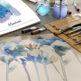 Montval Watercolor Pad A6 CP 300g in the group Paper & Pads / Artist Pads & Paper / Watercolour Pads at Pen Store (137660)