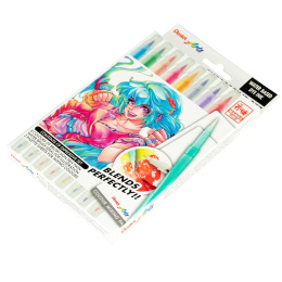 Brush Sign Pen Twin Expressive Set Manga in the group Pens / Artist Pens / Brush Pens at Pen Store (137669)
