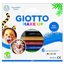 Make Up Classic Face Paint Pencils 6-Pack in the group Kids / Kids' Paint & Crafts / Face paint at Pen Store (137670)